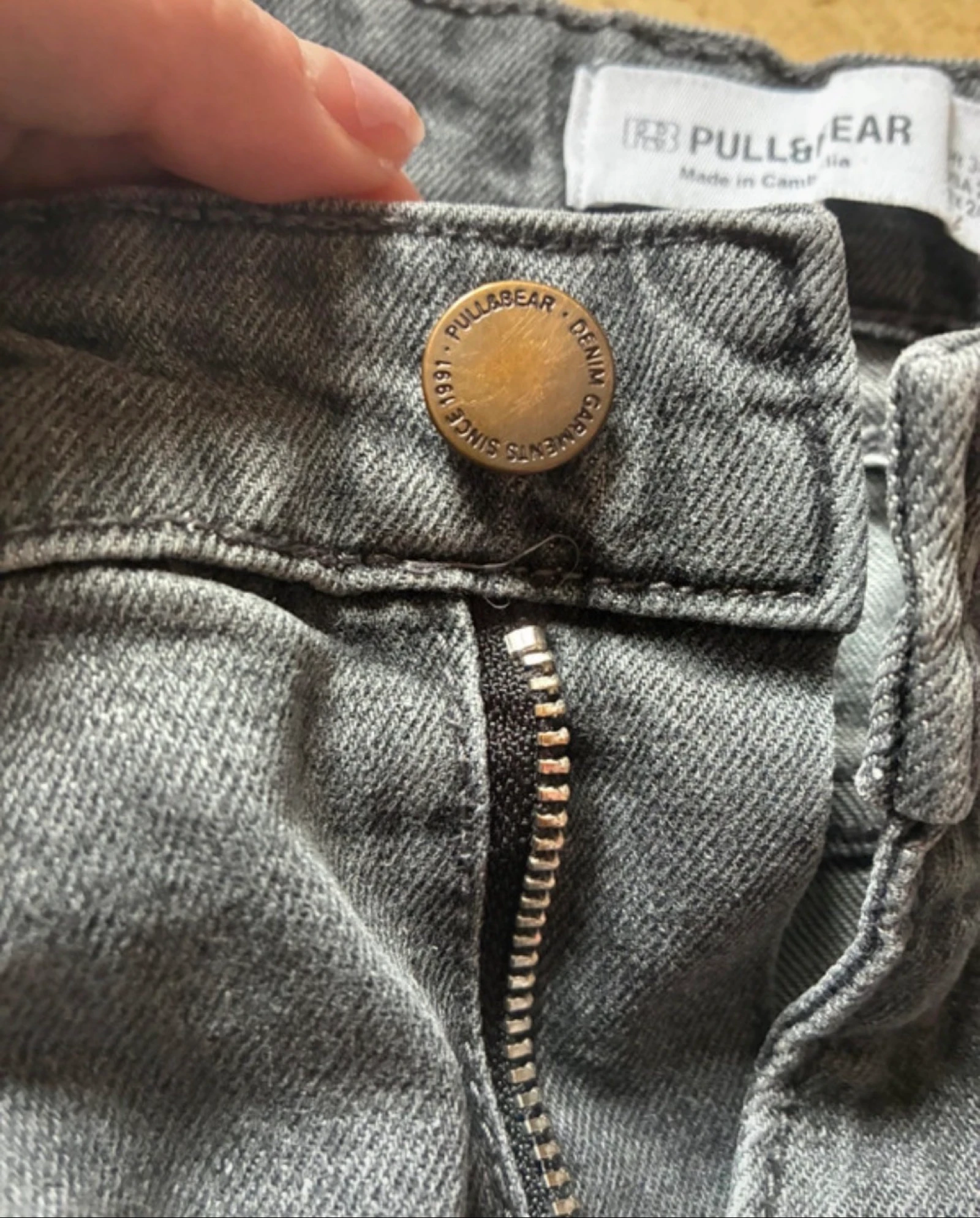 Jeans de cintura alta feminino PP – photo 5